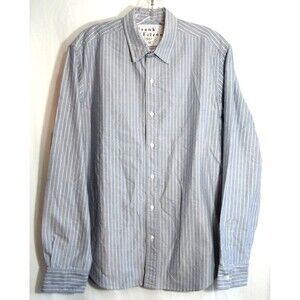 Frank & Eileen Gray Pinstripe Button Down Shirt